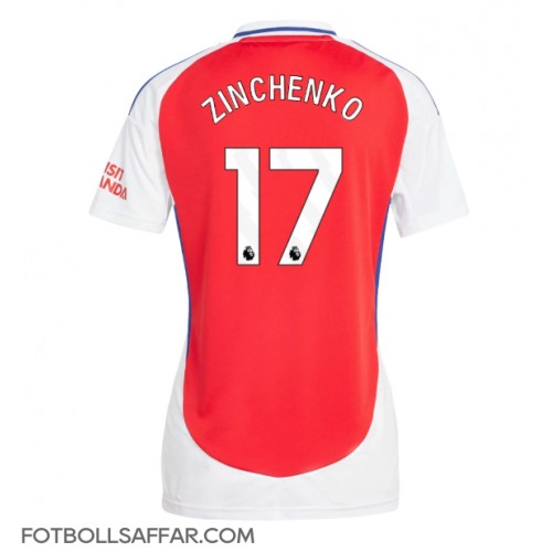 Arsenal Oleksandr Zinchenko #17 Hemmatröja Dam 2024-25 Kortärmad